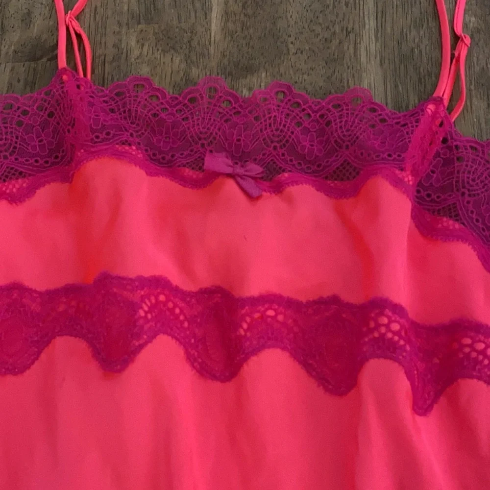 Victoria’s Secret one piece short negligee with spaghetti straps! Worn once.
